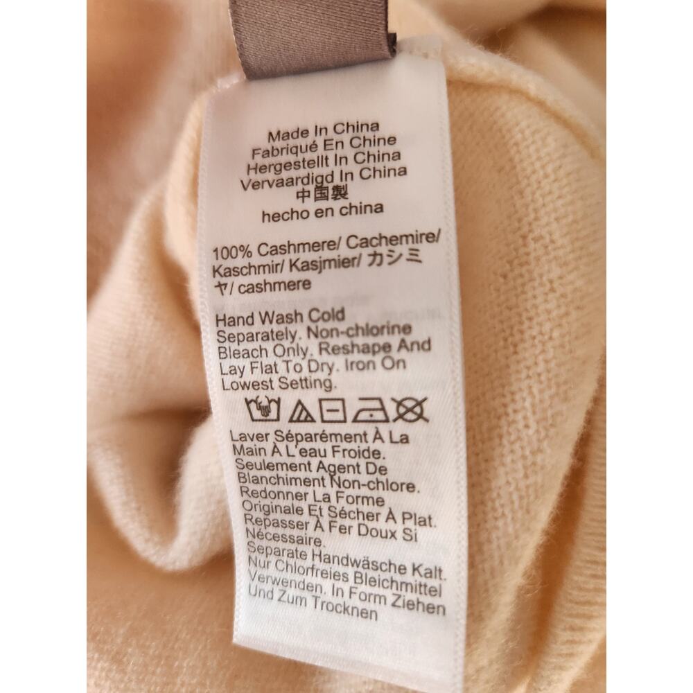 NWT J. Crew Cashmere Crewneck Sweatshirt Pink XS - Picture 9 of 10